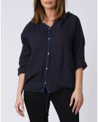Chemise 100% Lin Katie marine