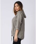 Chemise 100% Lin Katie taupe