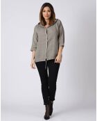 Chemise 100% Lin Katie taupe
