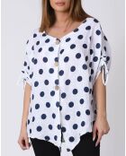 Chemise 100% Lin Lara blanche
