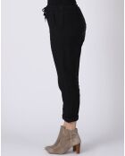 Pantalon 100% Lin Kristen noir