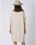 Robe 100% Lin Kathy beige