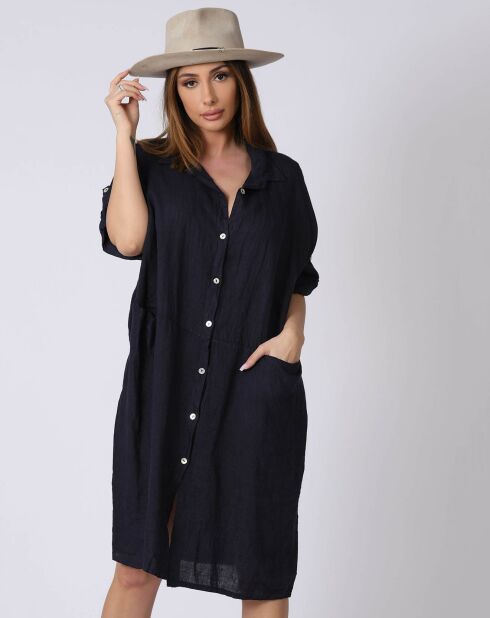 Robe 100% Lin Kathy marine