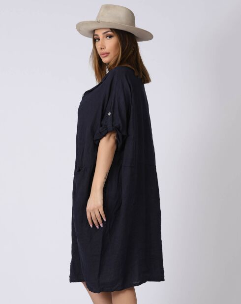 Robe 100% Lin Kathy marine