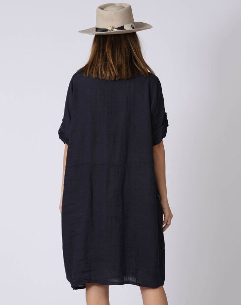 Robe 100% Lin Kathy marine