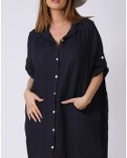 Robe 100% Lin Kathy marine