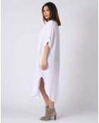 Robe 100% Lin Lilou blanche