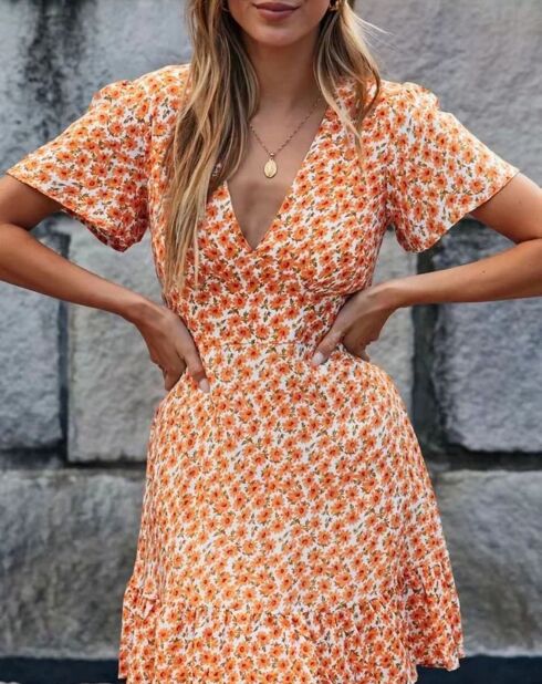 Robe liberty orange