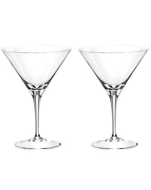 6 transparente Cocktailgläser - 35 cl