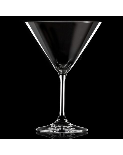 6 transparente Cocktailgläser - 35 cl