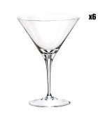 6 transparente Cocktailgläser - 35 cl