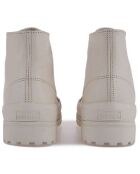 Sneakers en Cuir Alpina beiges