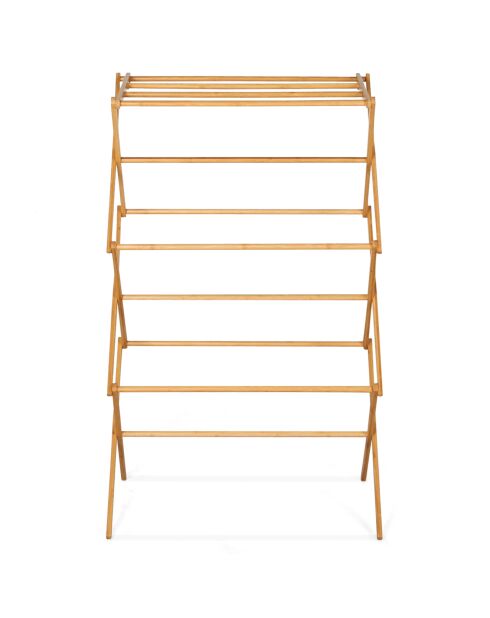 Séchoir Bambou bois - 63.5x36.5x106.5 cm