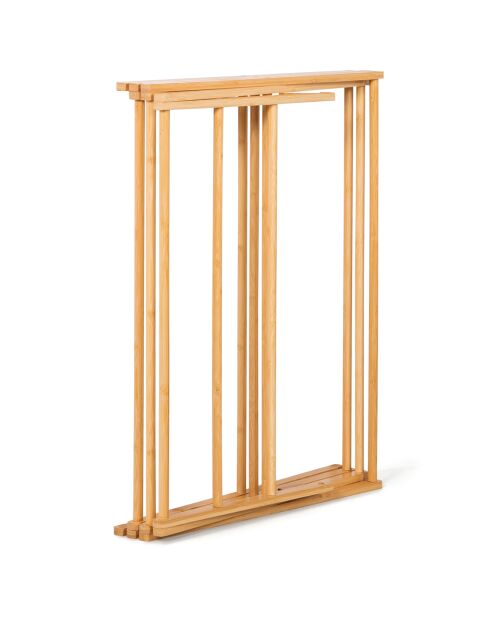 Séchoir Bambou bois - 63.5x36.5x106.5 cm