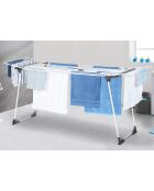 Secador Ultimate blanco/gris - 110-210x57x98 cm