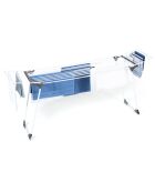 Secador Ultimate blanco/gris - 110-210x57x98 cm