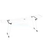 Secador Ultimate blanco/gris - 110-210x57x98 cm