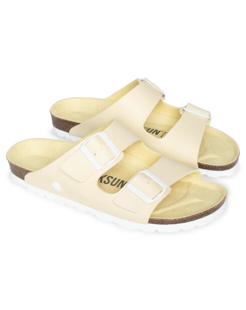 Mules Bali jaune clair