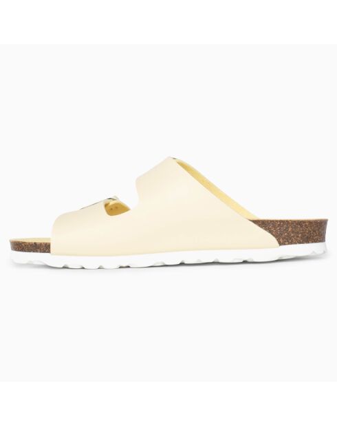 Mules Bali jaune clair