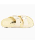 Mules Bali jaune clair