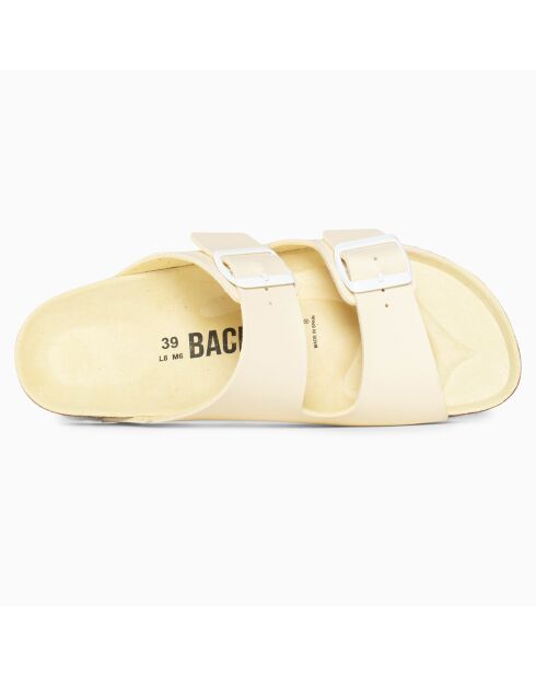 Mules Bali jaune clair