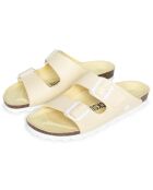 Mules Bali jaune clair