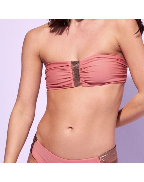 Top bikini Marie rosa cipria