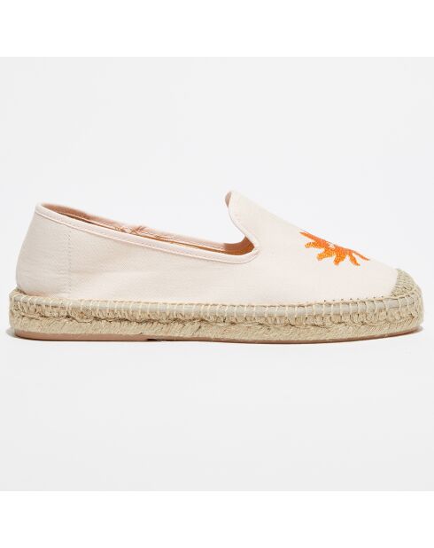 Espadrilles en Textile rose pale