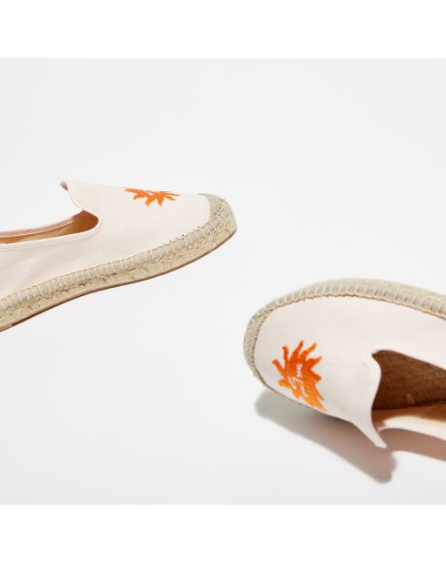 Espadrilles en Textile rose pale