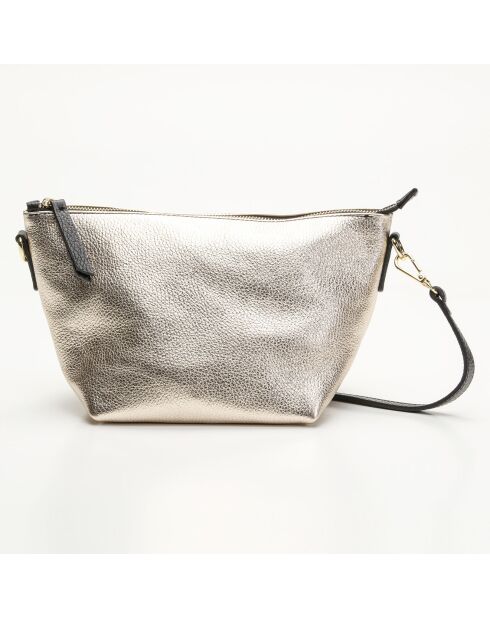 Sac porté épaule Sol doré - 24x10x4 cm