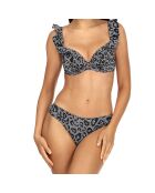 Maillot de bain 2 Pièces Naomie noir/blanc