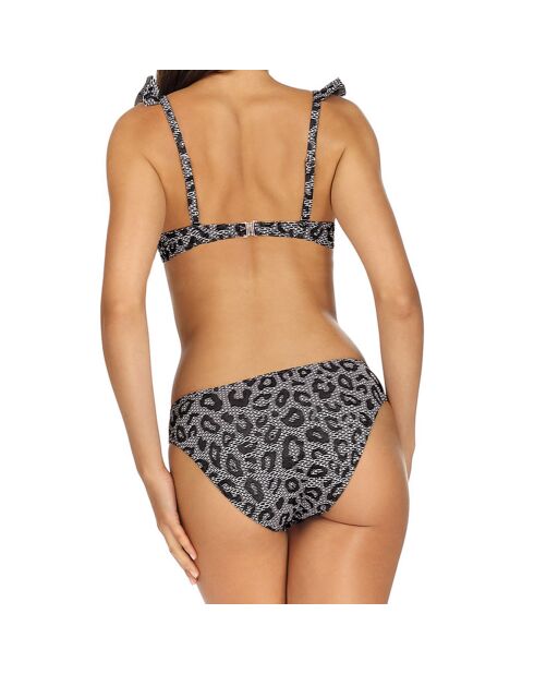 Maillot de bain 2 Pièces Naomie noir/blanc