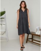 Robe 100% Lin Julie anthracite