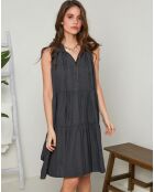 Robe 100% Lin Julie anthracite