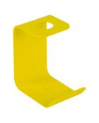 Portacandele Flex grande giallo - 5x7,5x8,5 cm