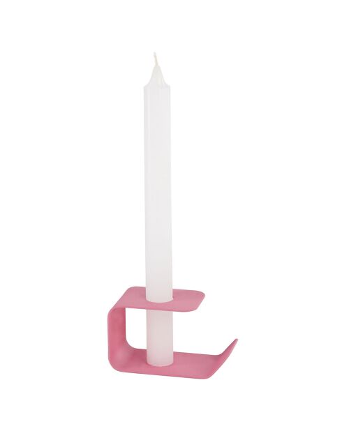 Portacandele Flex Medium Rosa - 5x10x5,5 cm