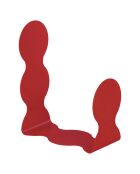 Serre-livres Fala rouge coquelicot - 10x20x25 cm