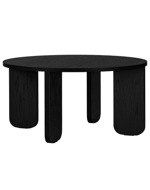Kuvu Grande zwarte salontafel - 75x75x37 cm