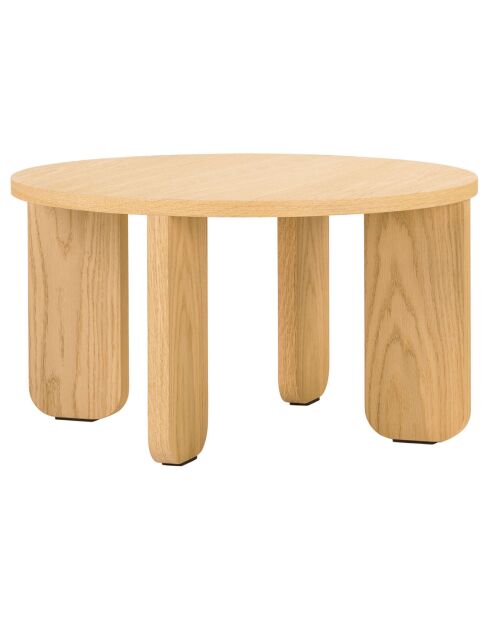 Table basse Kuvu Petite beige - D.55x30 cm
