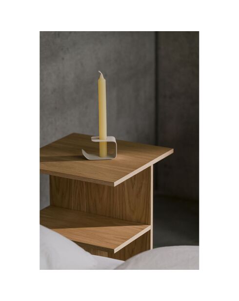 Tavolino Atik beige - 36x36x56 cm
