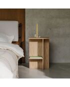 Tavolino Atik beige - 36x36x56 cm