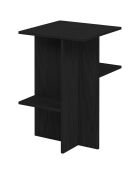 Table d'appoint Atik noire - 36x36x56 cm