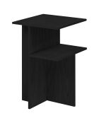 Table d'appoint Atik noire - 36x36x56 cm