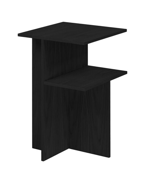 Table d'appoint Atik noire - 36x36x56 cm