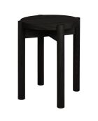Tabouret Hopp beige - D.34x45 cm