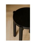 Tabouret Hopp beige - D.34x45 cm