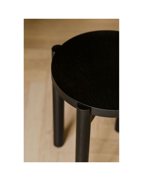 Tabouret Hopp beige - D.34x45 cm