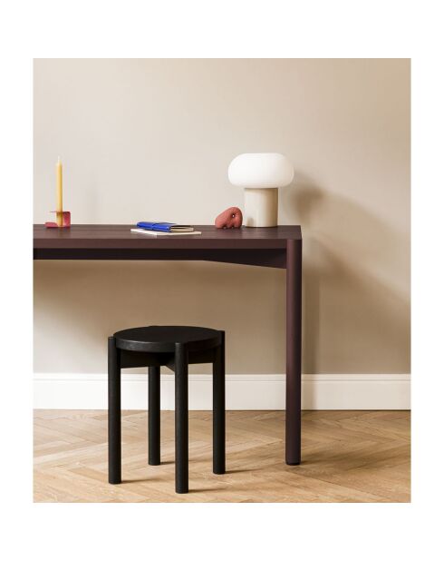 Tabouret Hopp beige - D.34x45 cm