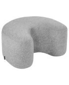 Pouf ü grigio - 60x50x30,5 cm