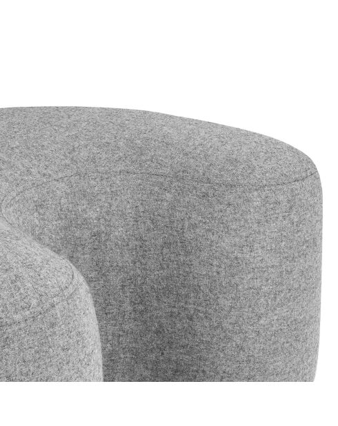 Pouf ü grigio - 60x50x30,5 cm
